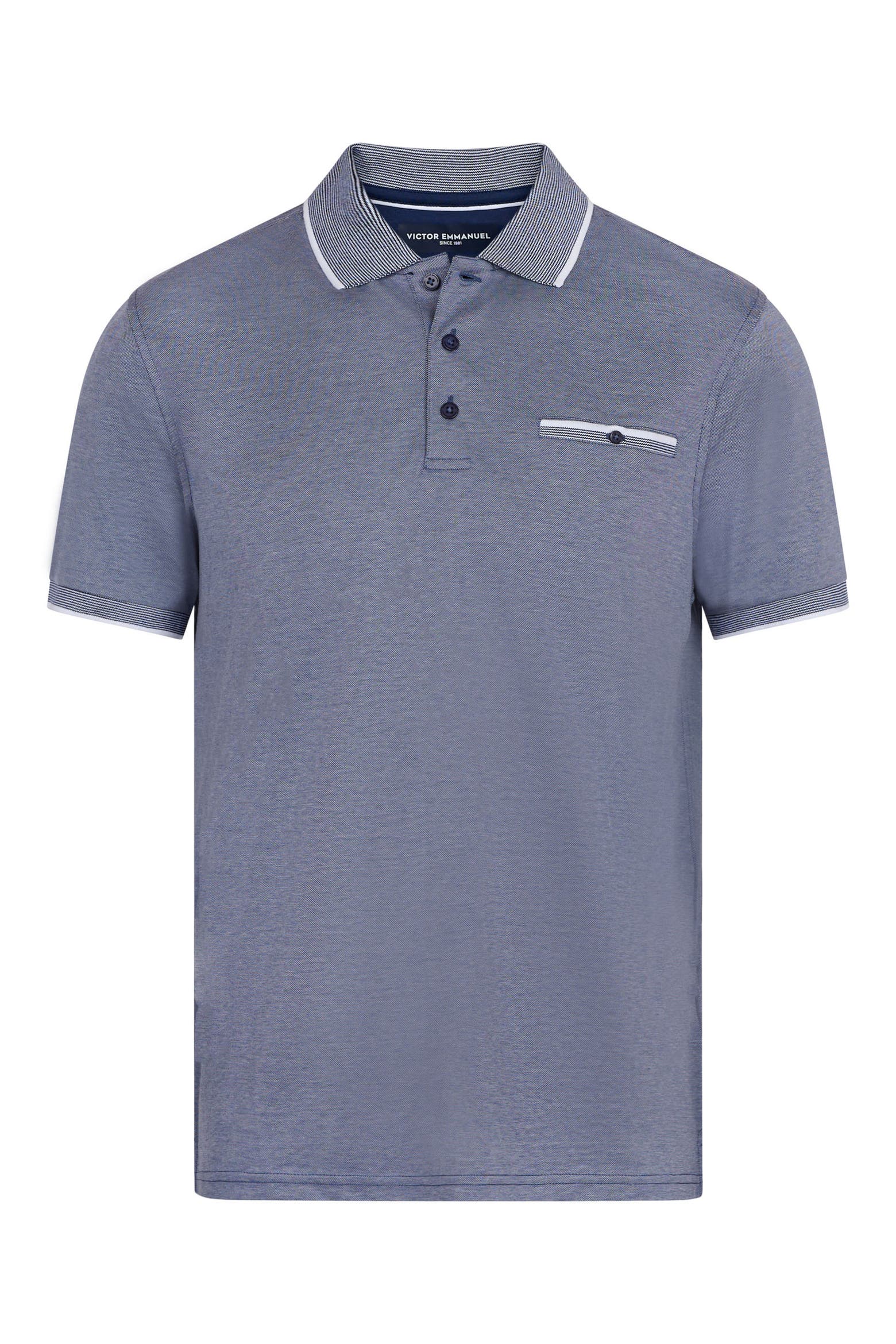 Emmanuel Candles Victor Emmanuel Tipped Knit Polo (Men) | Nordstromrack
