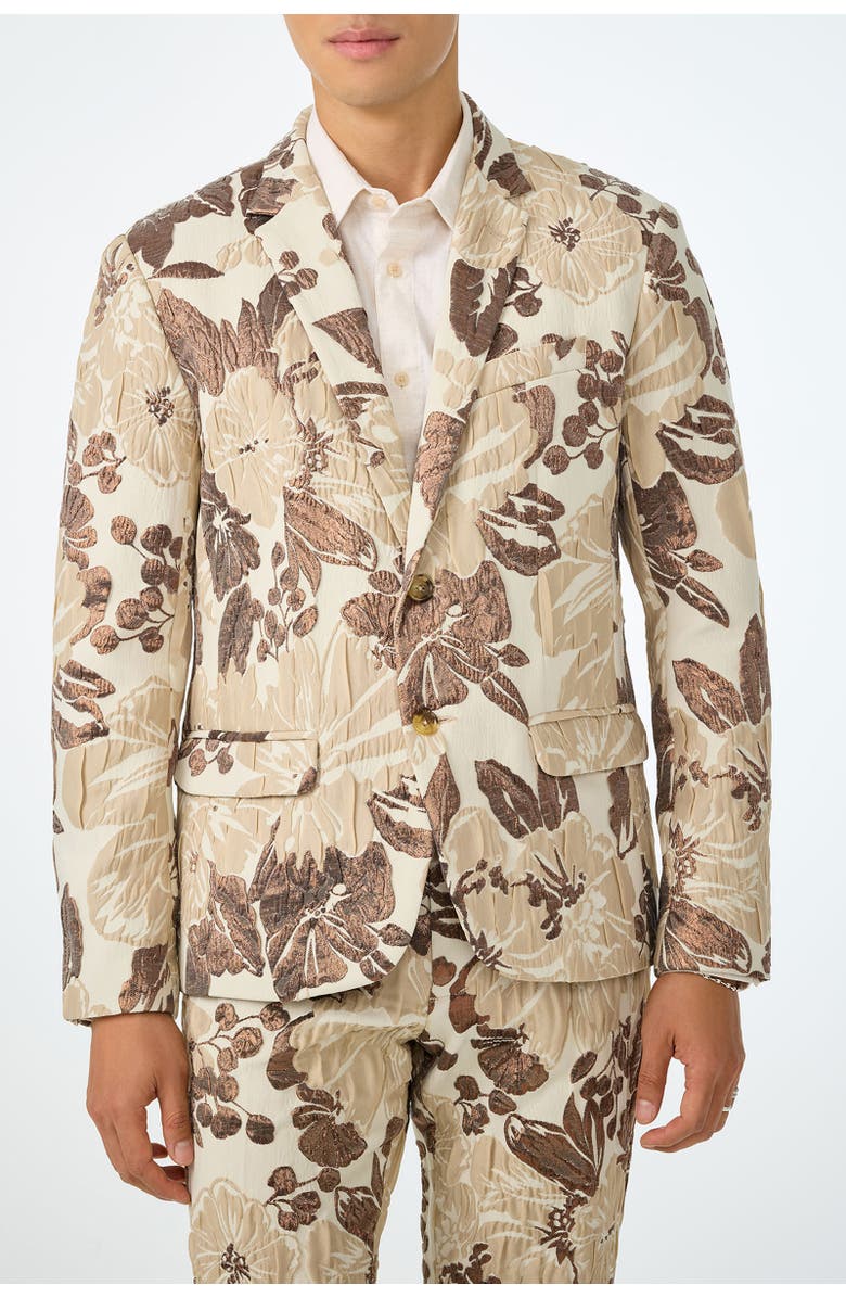 MR TURK Thurston Tailored Jacquard Blazer, Main, color, Poplar Multi