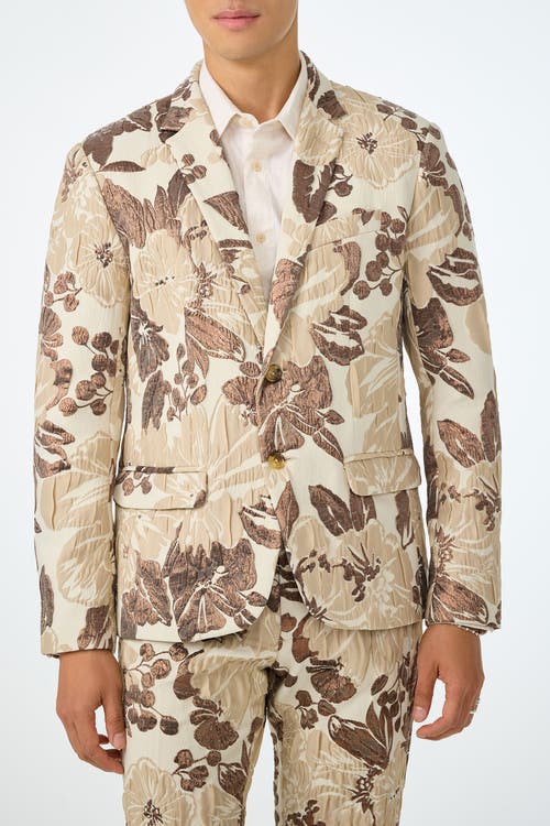 Mr Turk Thurston Tailored Jacquard Blazer In Multi
