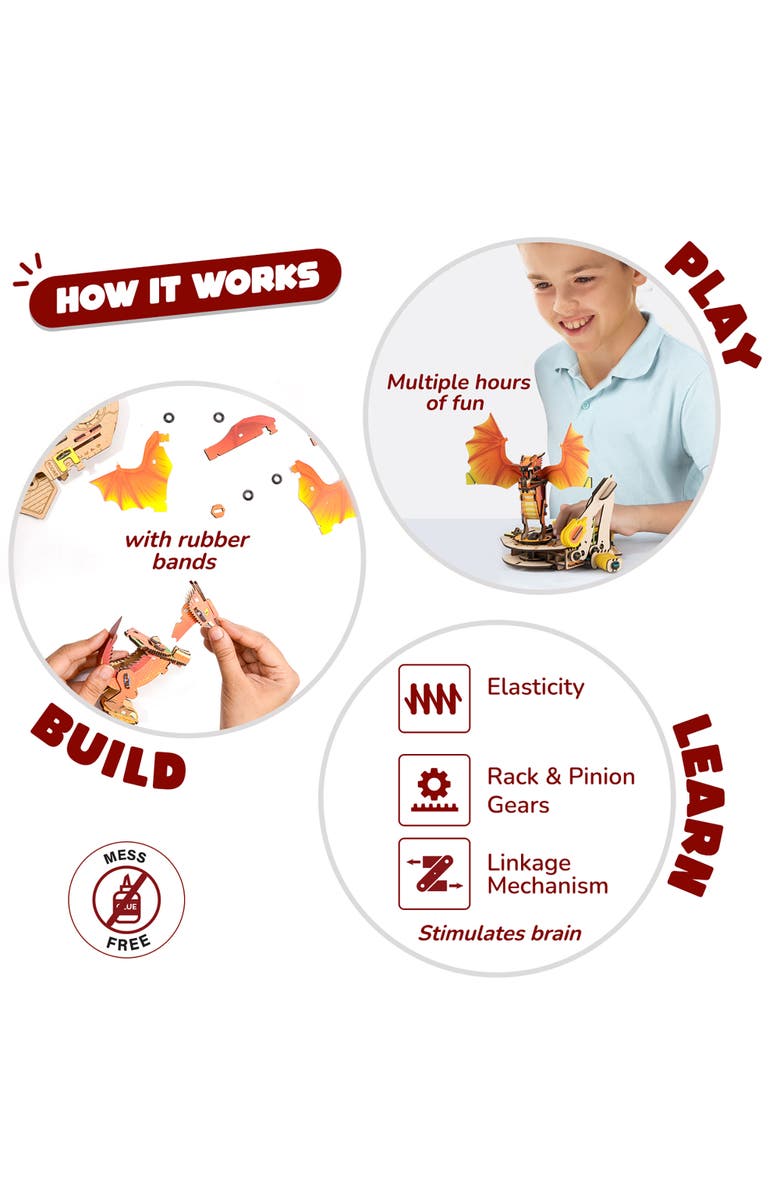 Smartivity Steam Warriors Clash Of Dragons Battle Game, Alternate, color, Multicolored