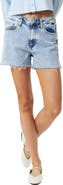 Mavi Jeans Heidi Embroidered Cutoff Denim Shorts