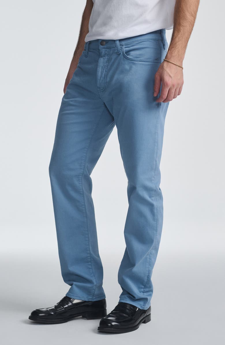 Mavi Jeans Zach Straight Leg Twill Pants, Alternate, color, Riviera Twill