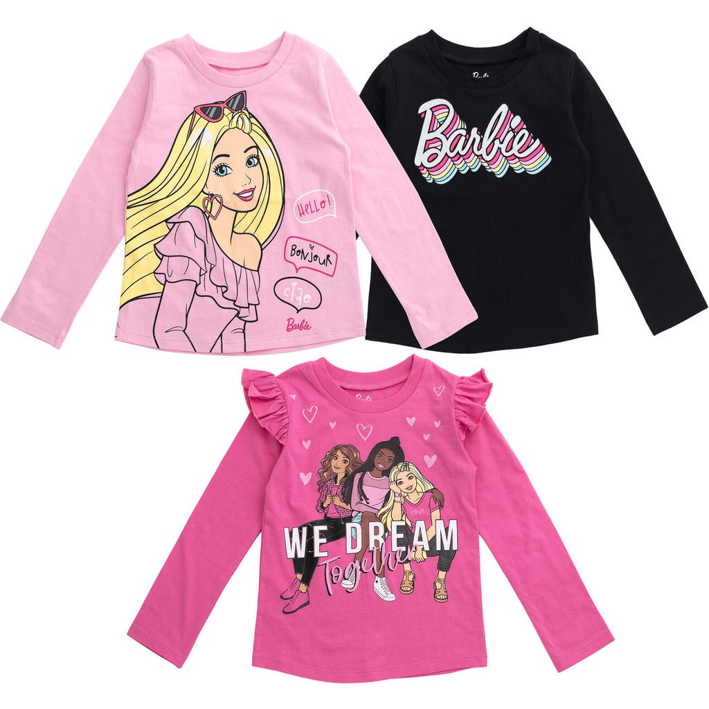 Barbie 2-pack Long Sleeve T-shirts In Multi
