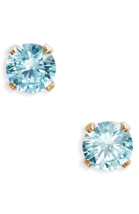 Birthstone Stud Earrings