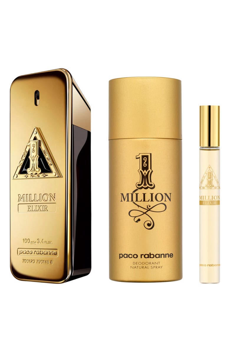 Rabanne 1 Million Elixir Eau de Parfum Set (Limited Edition) USD $191 Value, Main, color, 