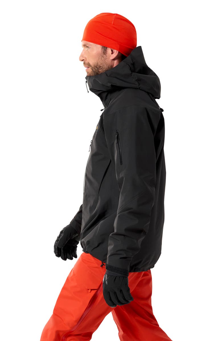 Arc'teryx Alpha SV Waterproof Jacket, Alternate, color, 24K Black