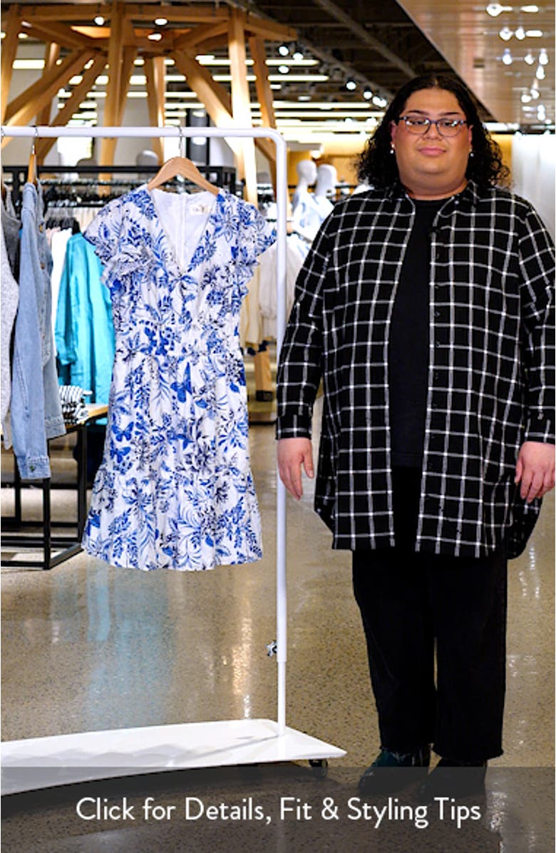 Floral Print Tiered Dress, sales video thumbnail