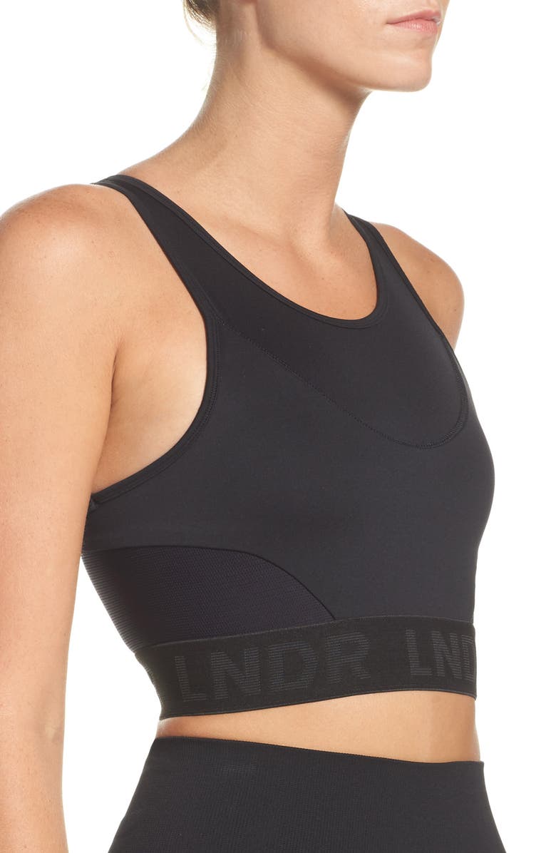 LNDR Breathe Longline Sports Bra, Alternate, color, 