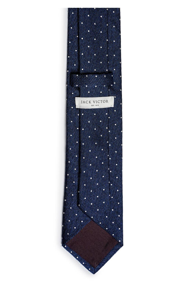 Jack Victor Cotton Blend Tie, Alternate, color, Palace Blue