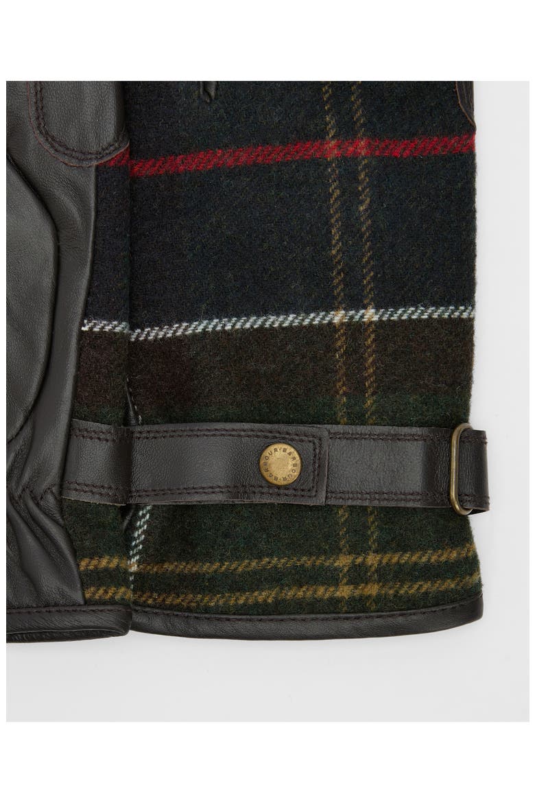 Aubrey Tartan Waterproof Touchscreen Gloves, Alternate, color, BLACK CLASSIC TARTAN