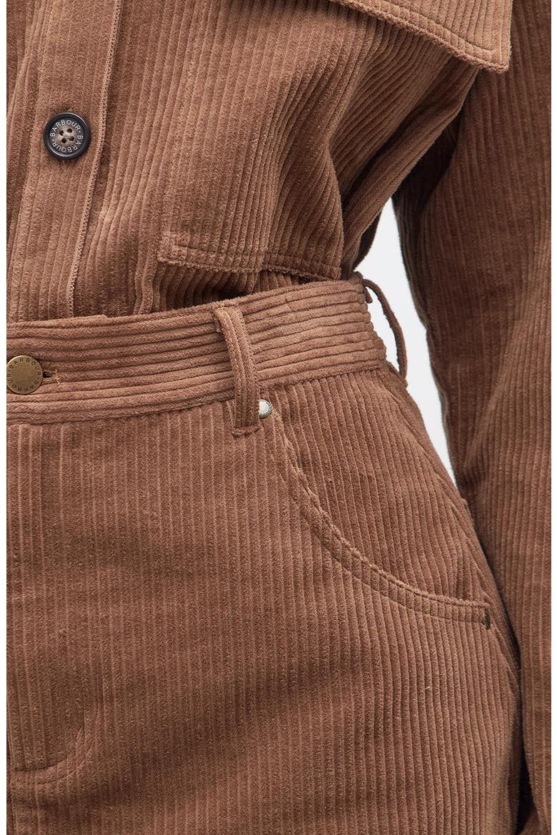 Oakfield Corduroy Skirt, Alternate, color, TAUPE