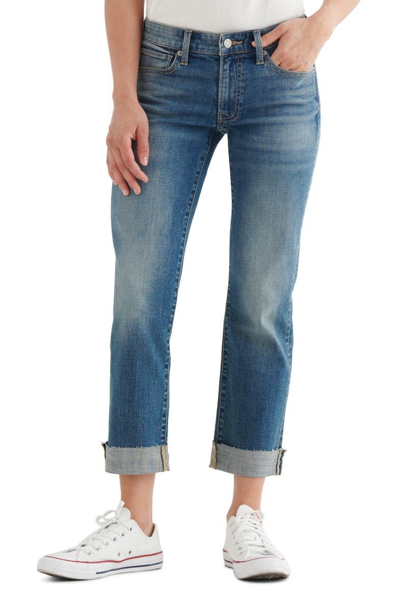 Sweet & Straight Crop Jeans, Main, color, ATWIXT CT