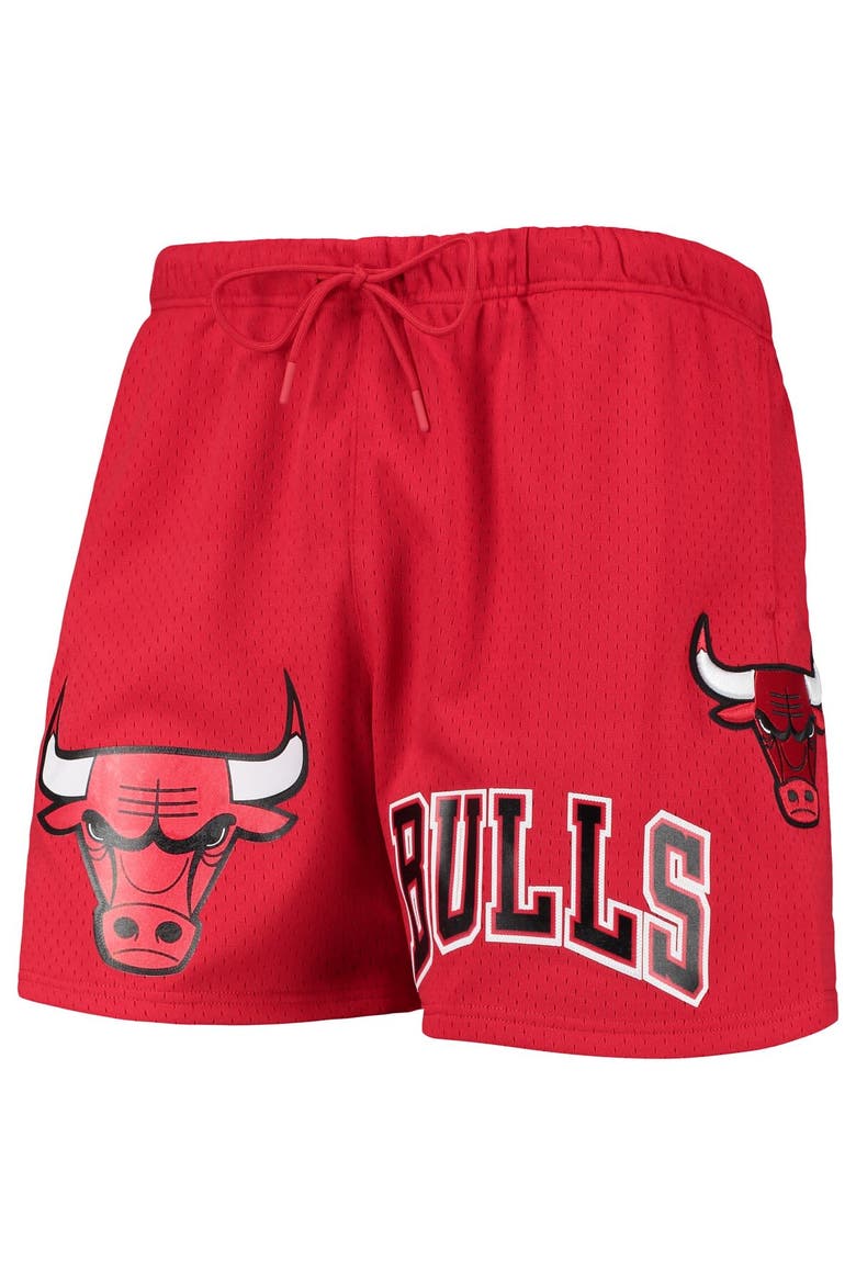 Men's Pro Standard Red Chicago Bulls Mesh Capsule Shorts, Alternate, color, Red