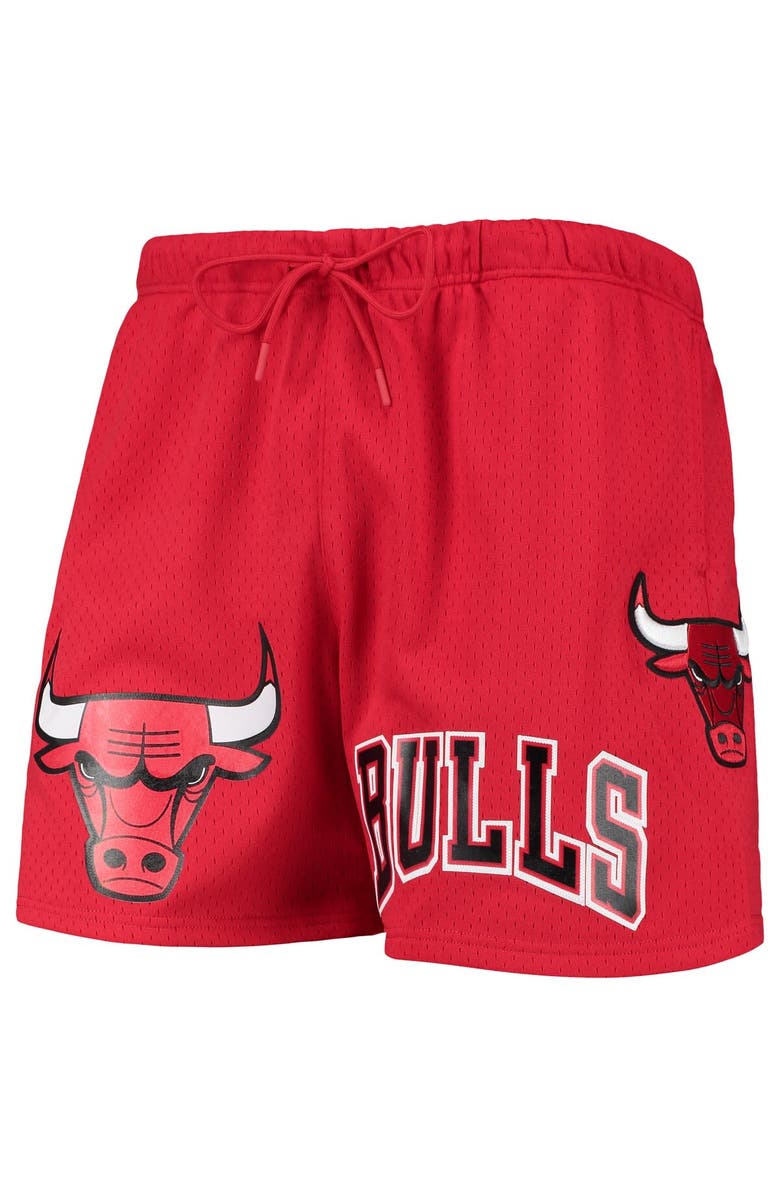 PRO STANDARD Men's Pro Standard Red Chicago Bulls Mesh Capsule Shorts, Alternate, color, Red