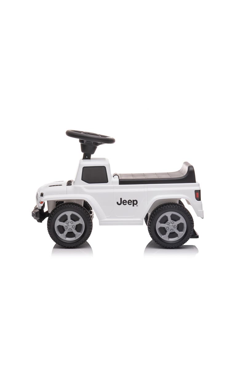 FREDDO Jeep Rubicon Foot to Floor Ride-On for Toddlers, Alternate, color, White