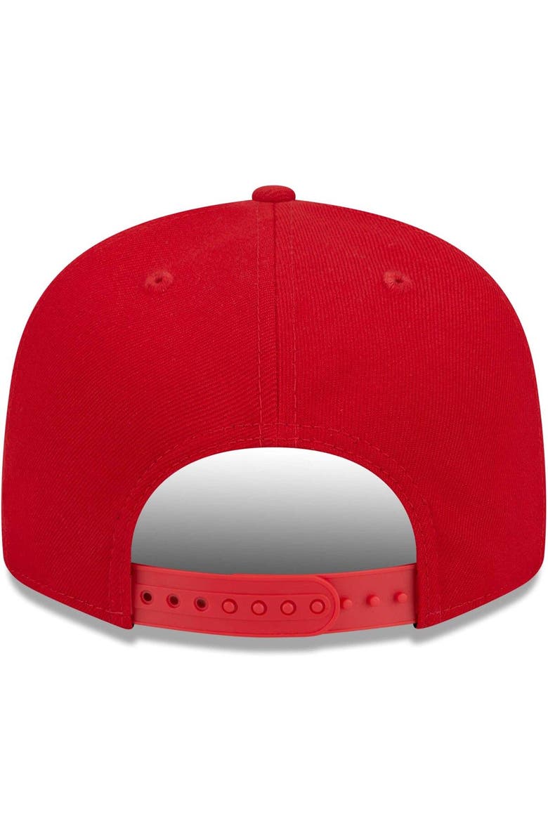New Era Men's New Era Red Tampa Bay Buccaneers Word 9FIFTY Snapback Hat, Alternate, color, 