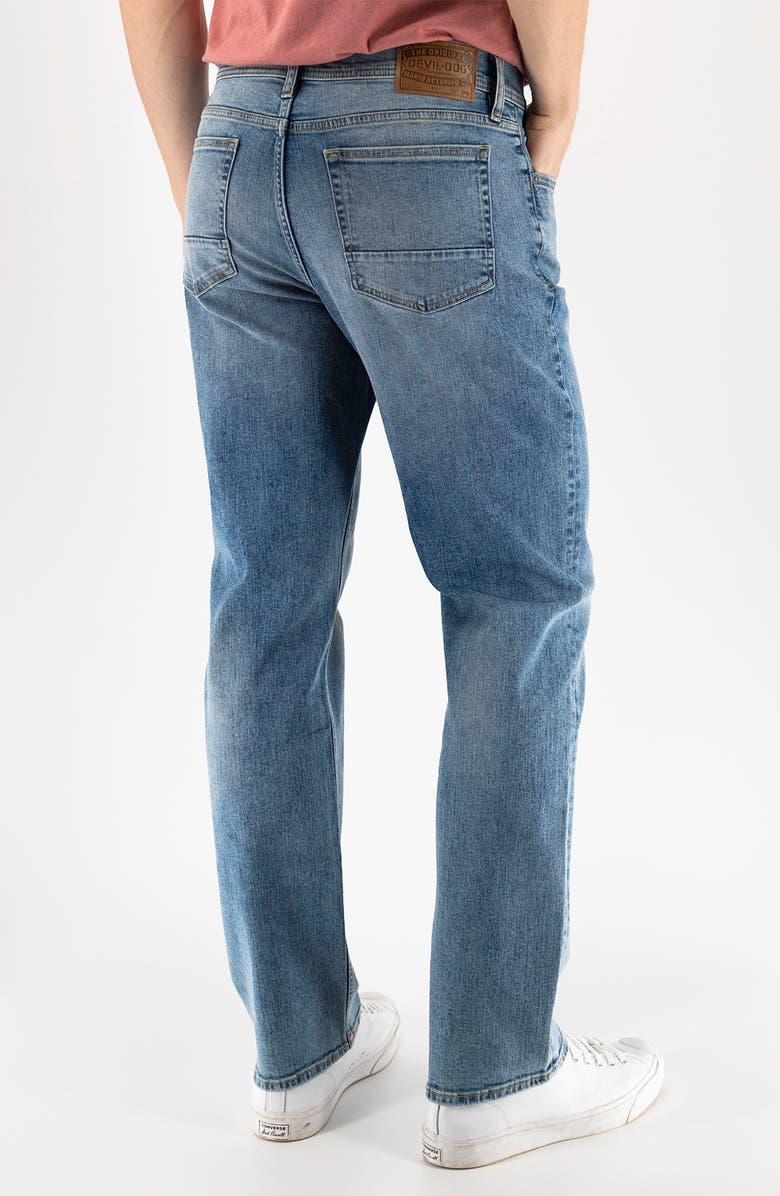 Devil-Dog Dungarees Relaxed Straight Leg Jeans, Alternate, color, Bayboro