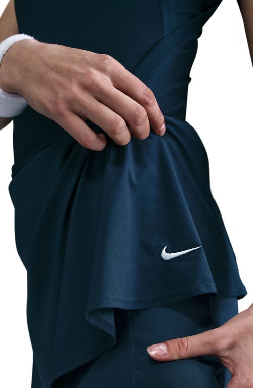 Nike Victory Tennis Skort In Blue