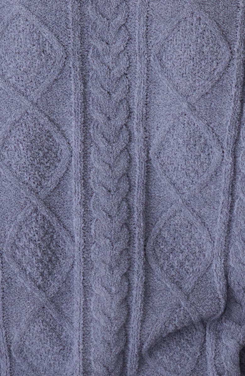 PJ Salvage Mixed Cable Stitch V-Neck Sweater, Alternate, color, 