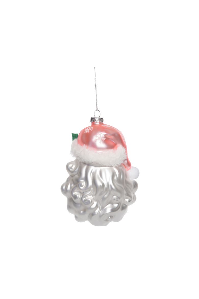 Pink Santa Ornament for Christmas Tree, Perfect Holiday Gift, Alternate, color, Multicolored