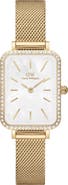 Daniel Wellington Quadro Mesh Strap Watch, 20mm x 26mm