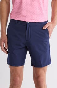 Callaway 8-Inch Solid Flat Front Golf Shorts