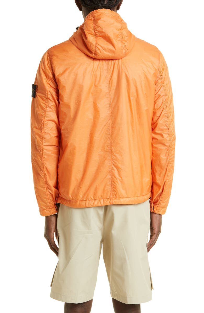 Stone Island Water Repellent Packable Nylon Hooded Jacket, Alternate, color, 