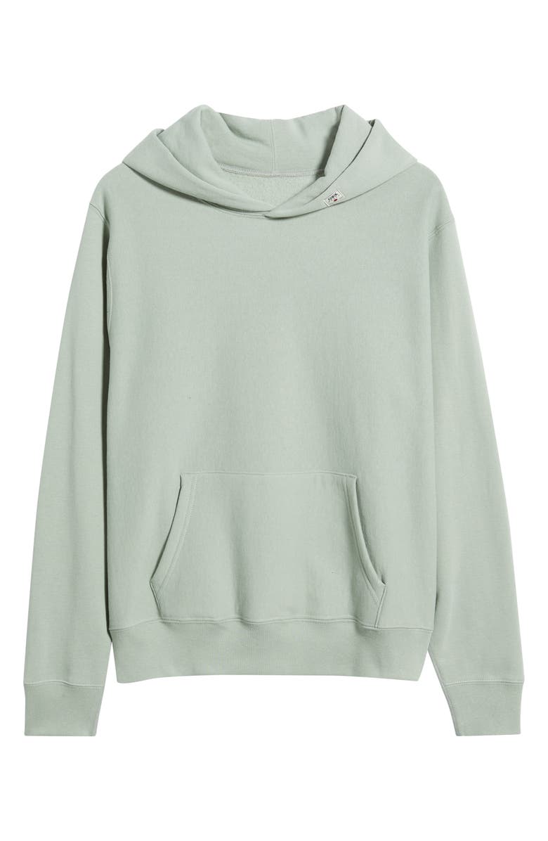EDWIN Relaxed Fit Hoodie, Alternate, color, Sage