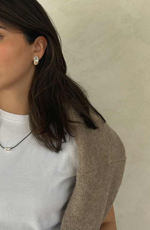 Joiana Jewelry Bean Earrings In Metallic