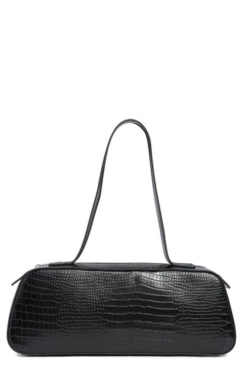 Minimalist East West Shoulder Bag