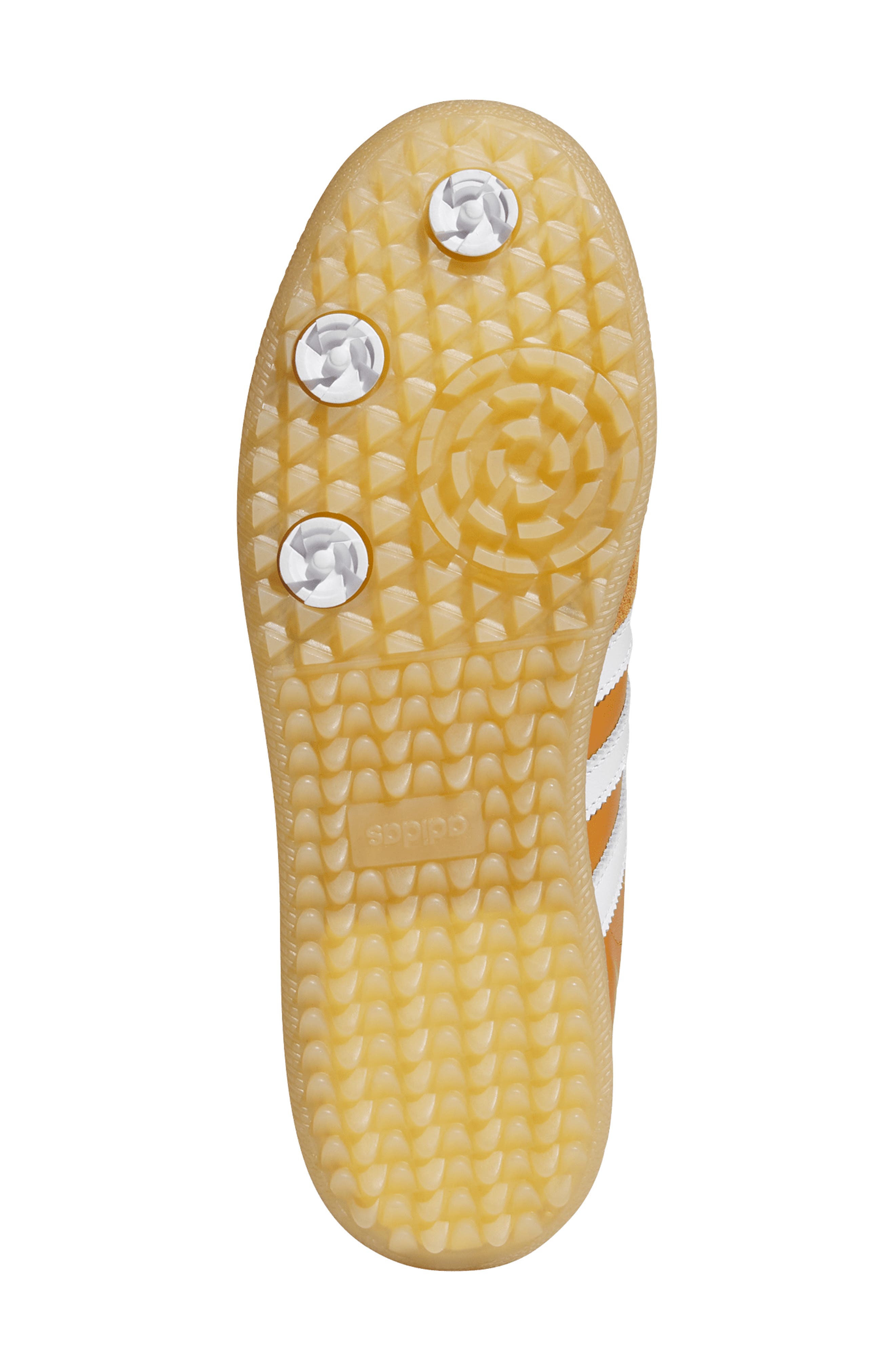 adidas Golf Gender Inclusive Samba Spikeless Golf Shoe, Alternate, color, Rusora/Ftw