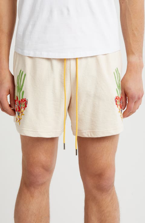 Cactus Floral Bay Shorts