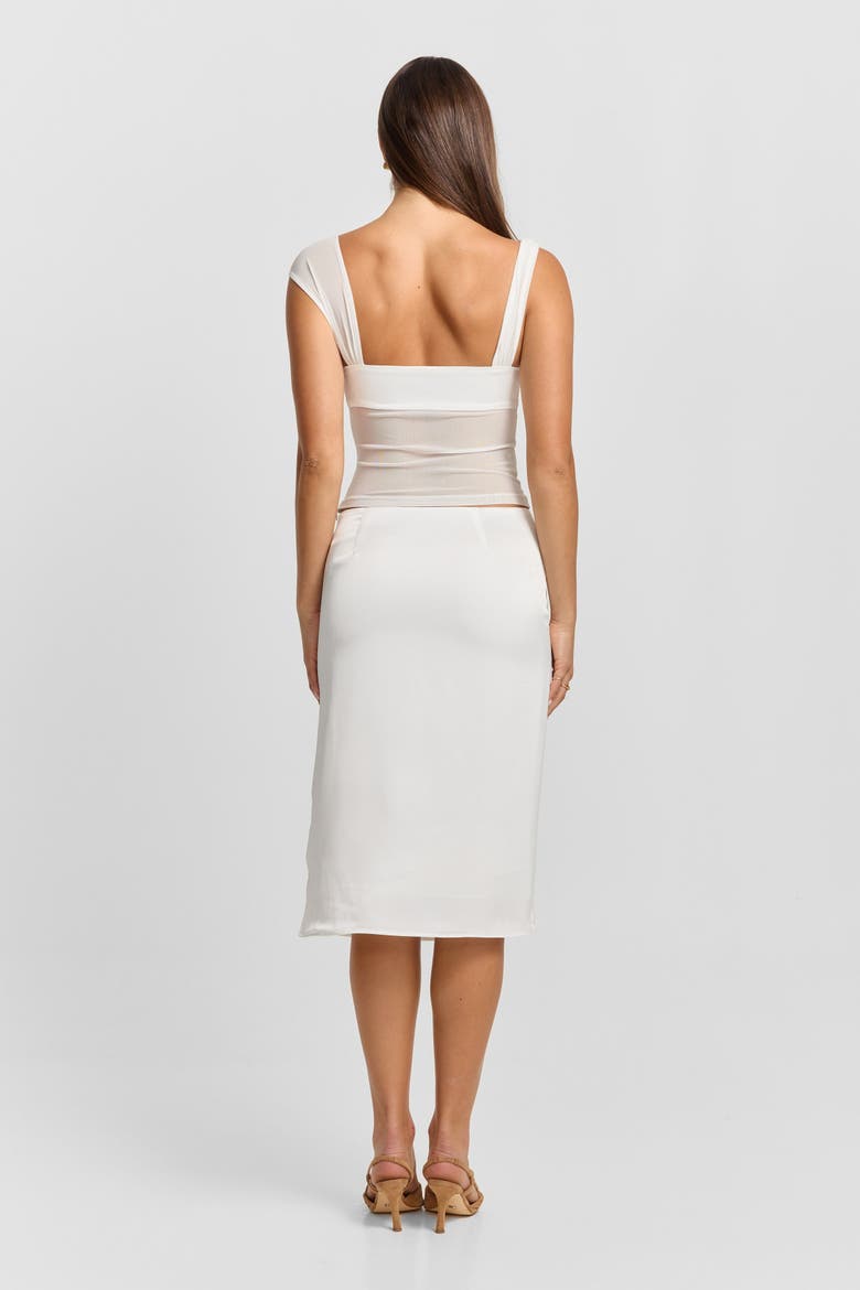 Anastasia Skirt, Alternate, color, White