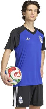 adidas Men's adidas Blue Argentina National Team 2026 Pre-Match Top