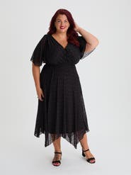 Scarlett & Jo Julie Vintage Flock Dress
