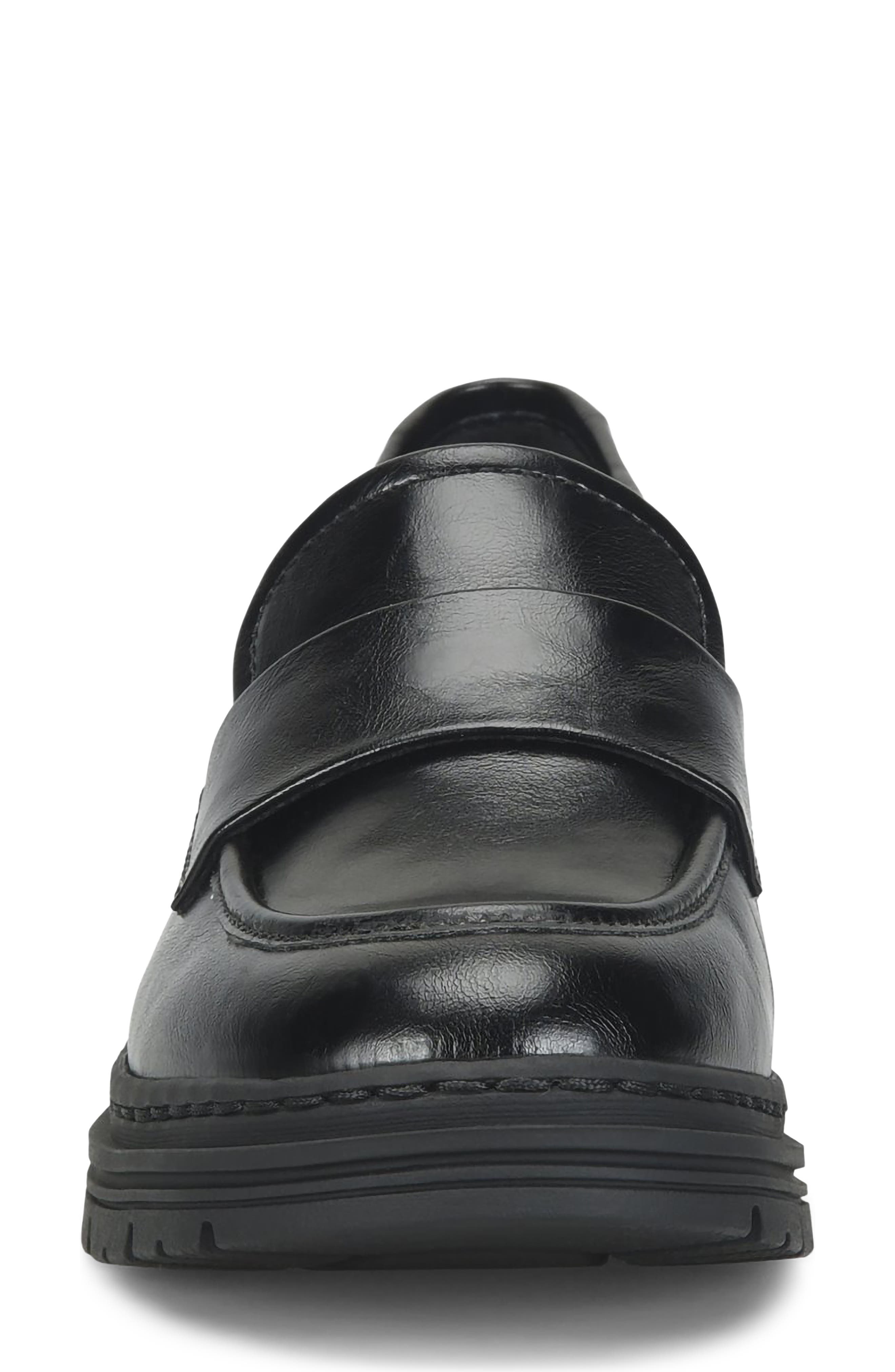Landa Penny Loafer, Alternate, color, BLACK
