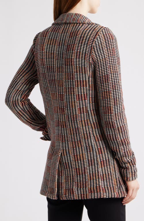 Nic + Zoe Nic+zoe Plaid Femme Contour Knit Jacket