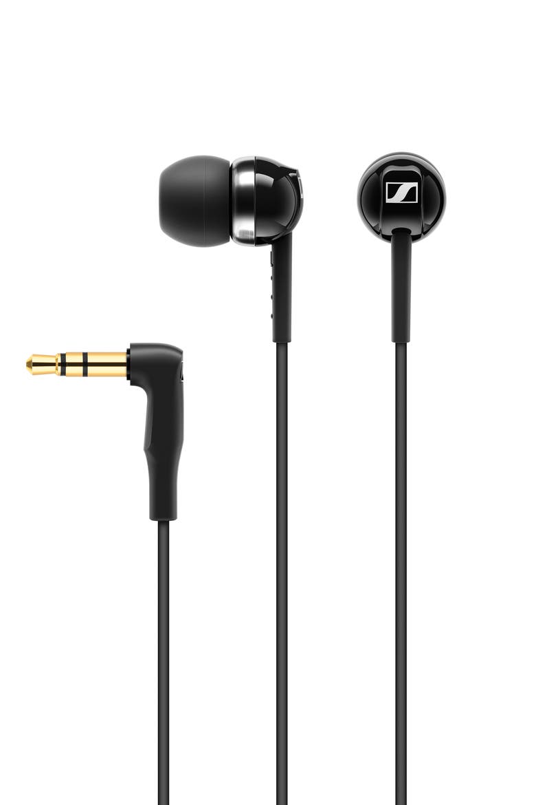 CX100 In-Ear Headphones, Main, color, BLACK