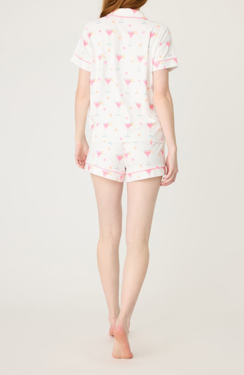 PJ Salvage Tini Time Short Pajamas, Alternate, color, Ivory
