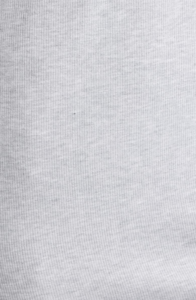 Open Edit Daydream Rib Henley Sleepshirt, Alternate, color, Grey Heather