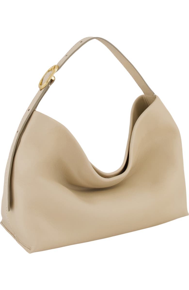Vince Small Plonge Vivian Leather Hobo Bag, Alternate, color, Marzipan