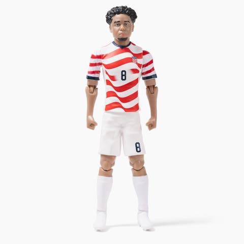 Sockers 2026 USMNT Weston McKennie Home Jersey 8" Soccer Action Figure