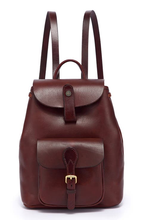 Isla Small Leather Backpack