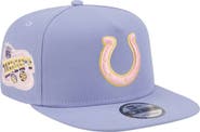 New Era Men's New Era Lavender Indianapolis Colts Bloom A-Frame 9FIFTY Snapback Hat