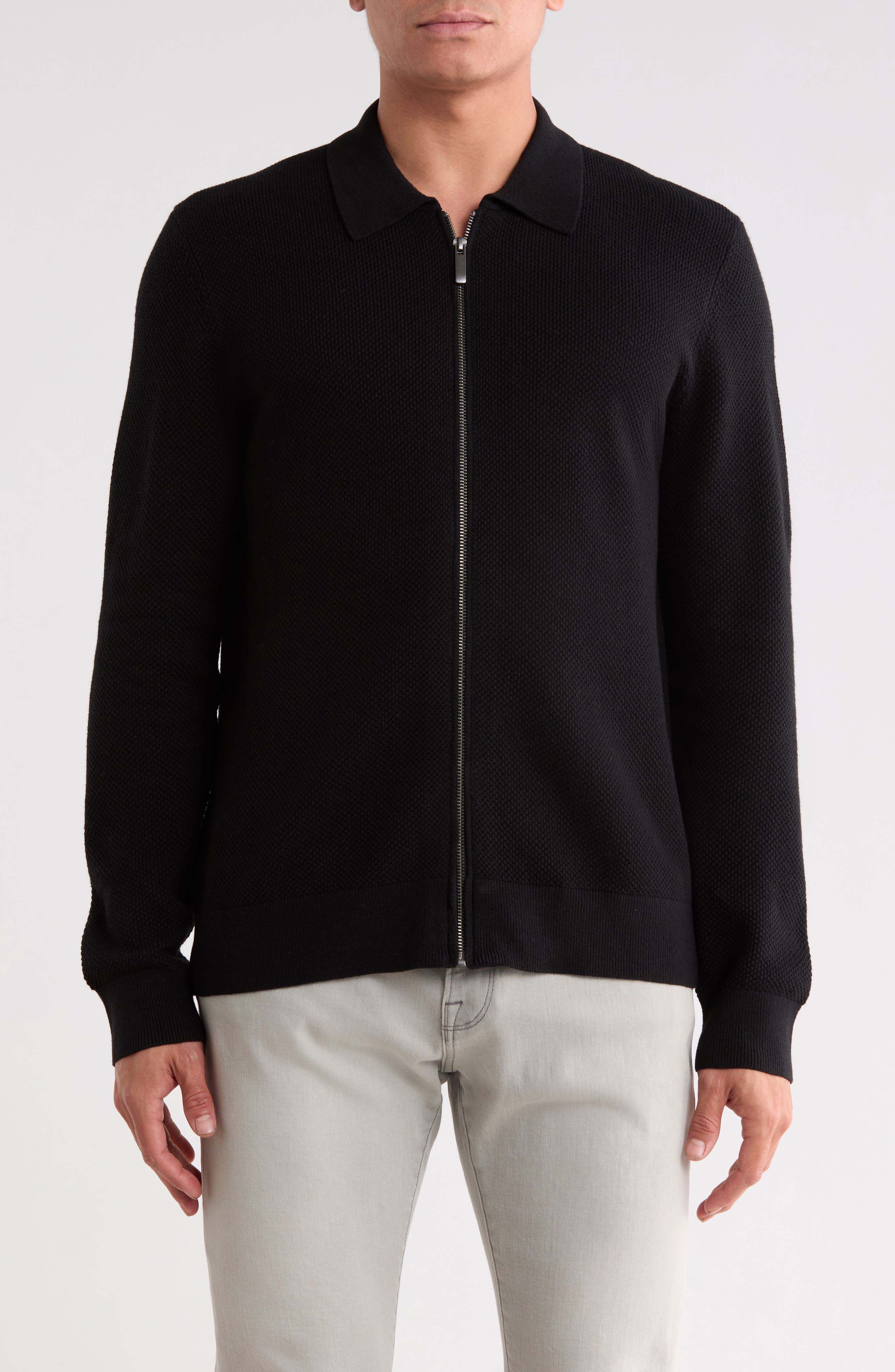 Zip Up Cardigan