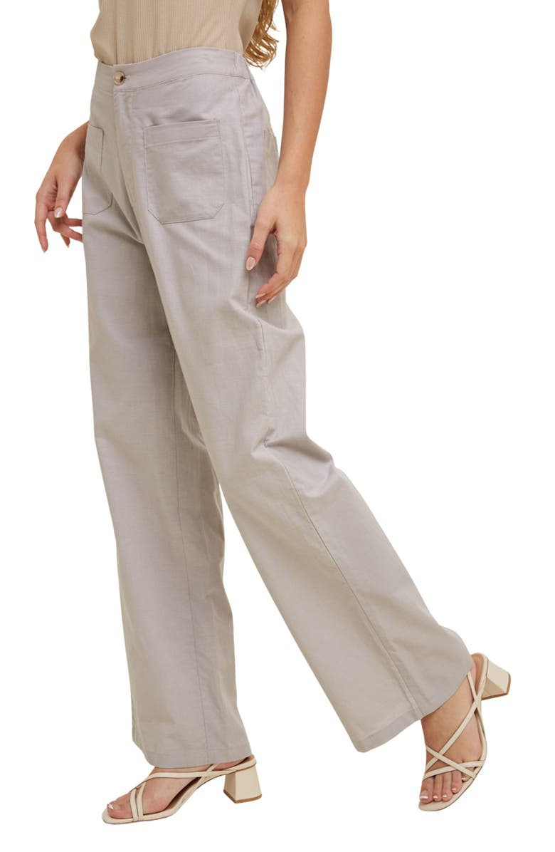 WISHLIST High Rise Wide Leg Pants, Alternate, color, Mist
