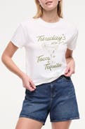 Wildfox Jaime Taco Tuesday Graphic T-Shirt