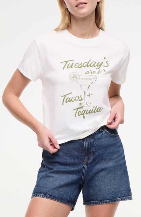 Wildfox Jaime Taco Tuesday Graphic T-Shirt