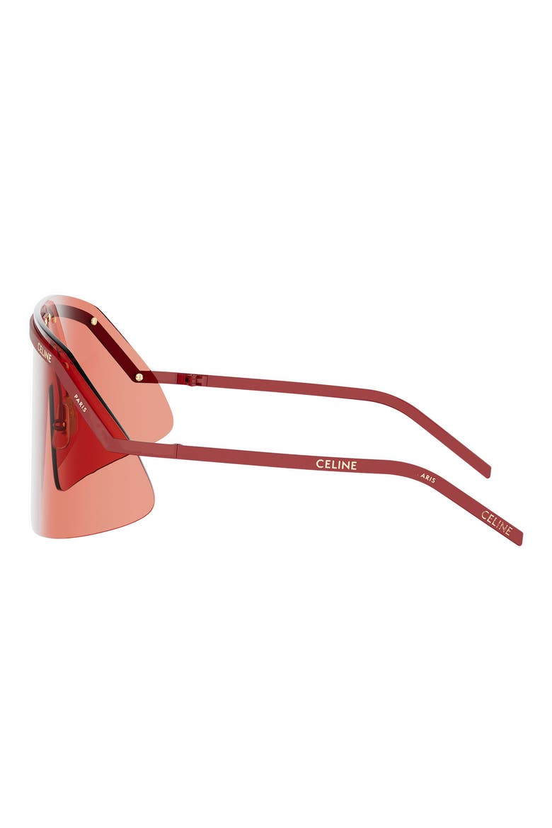 DFIL 0mm Mask Shield Sunglasses, Alternate, color, SHINY RED / BORDEAUX