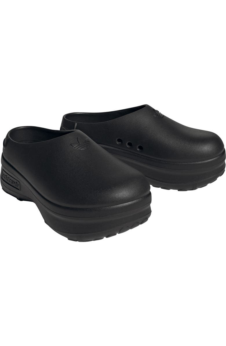 adidas Adifom Stan Smith Platform Mule, Main, color, Black/ Black/ Black